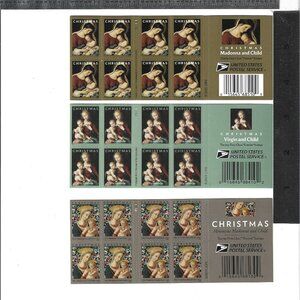 12 sheets of USPS book OF 20 FOREVER STAMPS (RETIRED DESIGN)